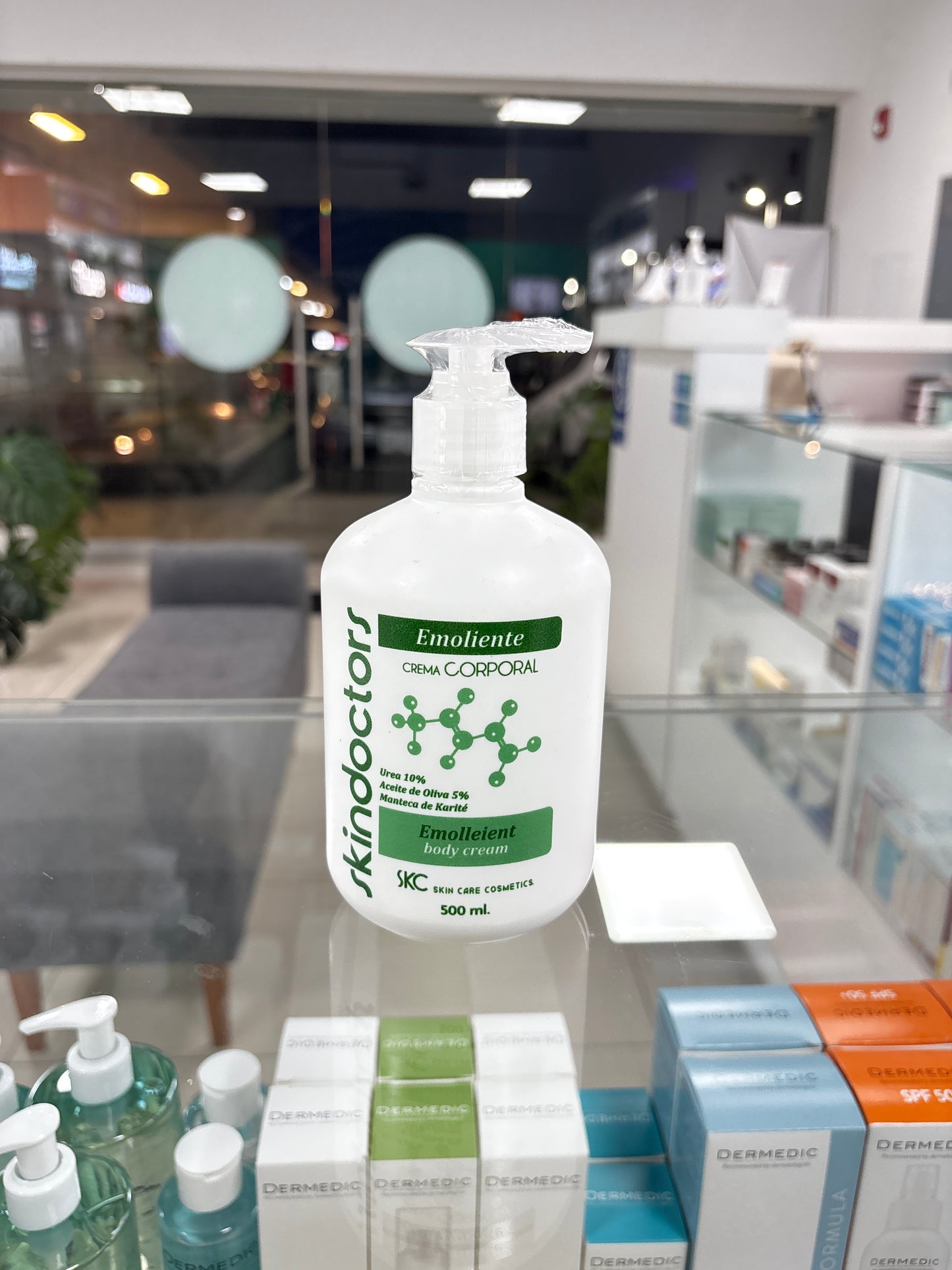 SKC CREMA CORPORAL EMOLIENTE ACEITE DE OLIVA 500ml F2