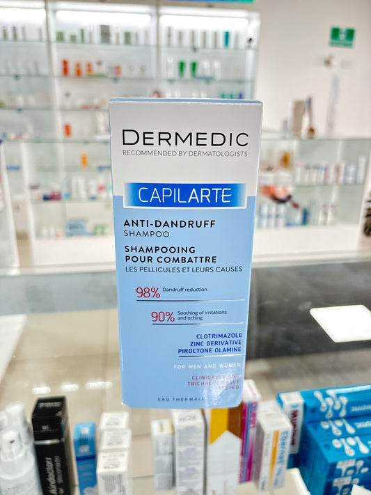 DERMEDIC CAPILARTE SHAMPOO ANTICASPA 300ML