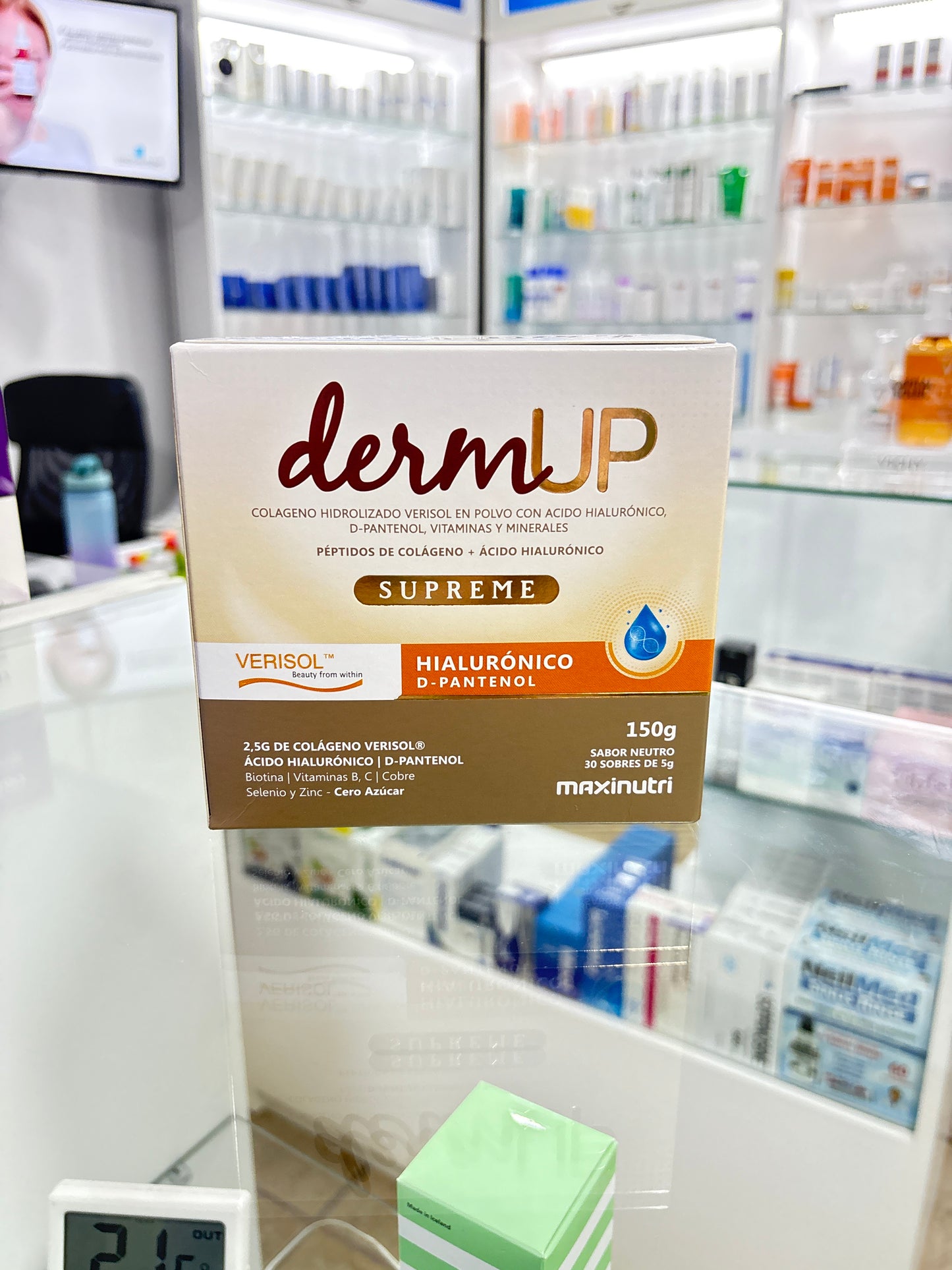 MAXINUTRI DERM UP SUPREME SOBRES
