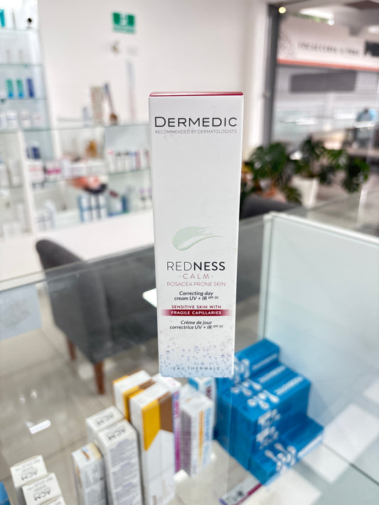 DERMEDIC REDNESS CALM CREMA DIA CORRECTORA UV+IR SPF20 40ML