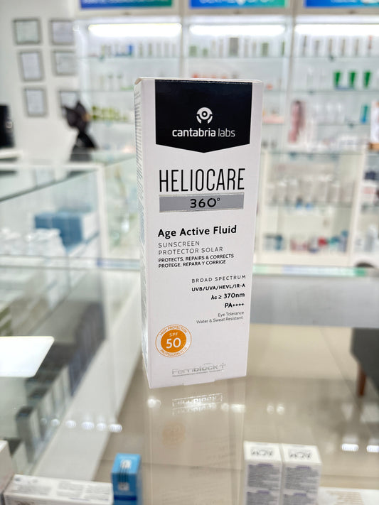 UNIDERMA HELIOCARE 360 AGE ACTIVE FLUID 50ML