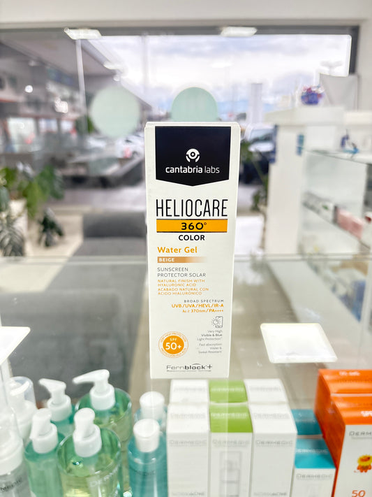 UNIDERMA HELIOCARE 360 WATER GEL BEIGE 50ML