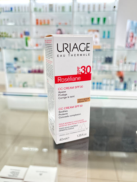 URIAGE ROSELIANE CC CREAM SPF30 X40ML