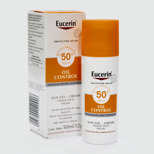 EUCERIN SUN FPS50 FACIAL TOQUE SECO 50ML