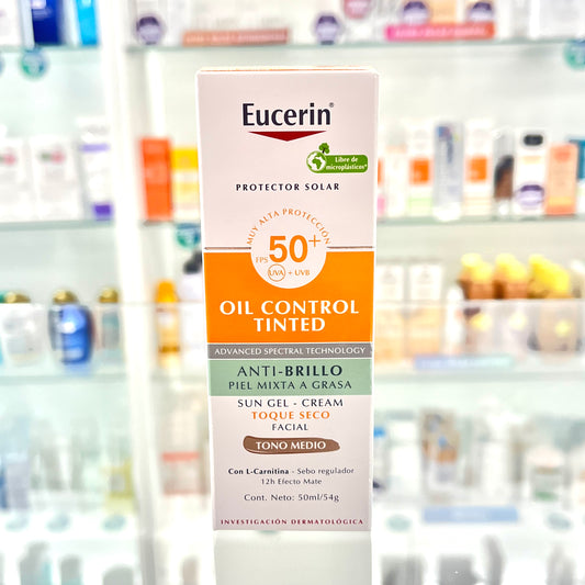 EUCERIN TOQUE SECO FPS 50+ TONO MEDIO 50ML